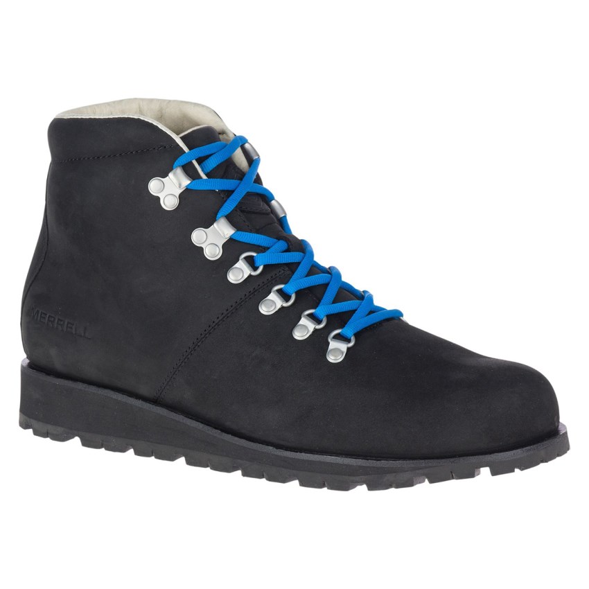 Bottes Merrell Wilderness Lt Waterproof Noir Homme | H.T.SSNE